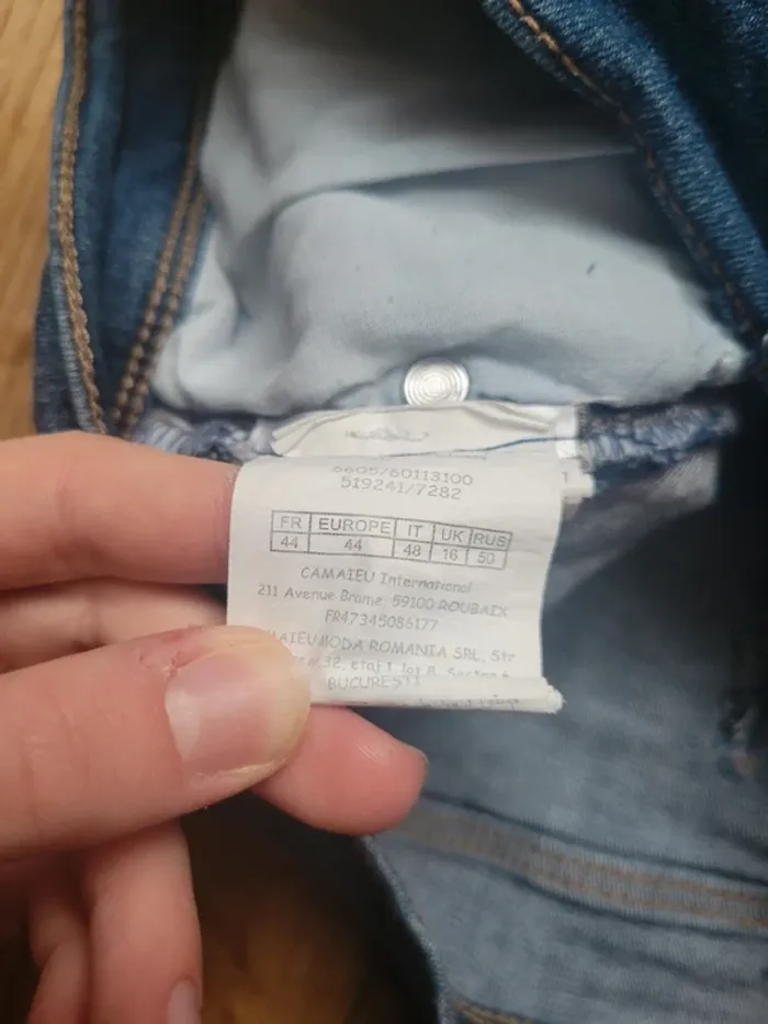 Short en jean simple camaïeu - photo numéro 4