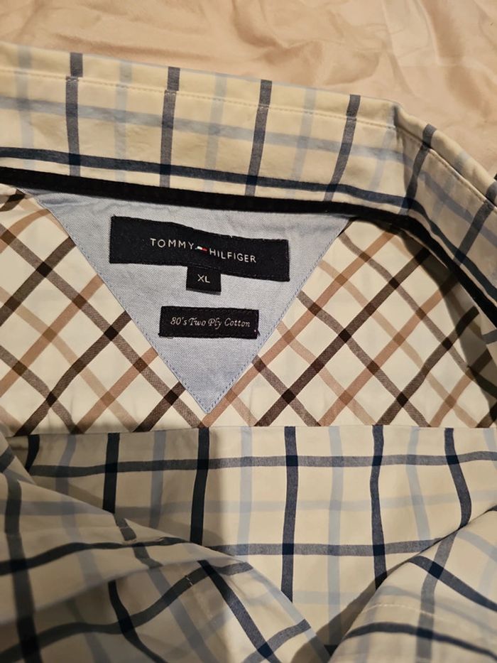 Chemise a carreaux tommy Hilfiger Xl homme neuve - photo numéro 4