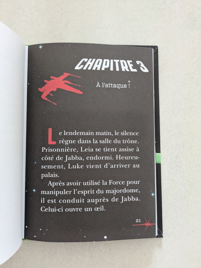 Lot de 2 livres Star Wars la bibliothèque Verte - photo numéro 7
