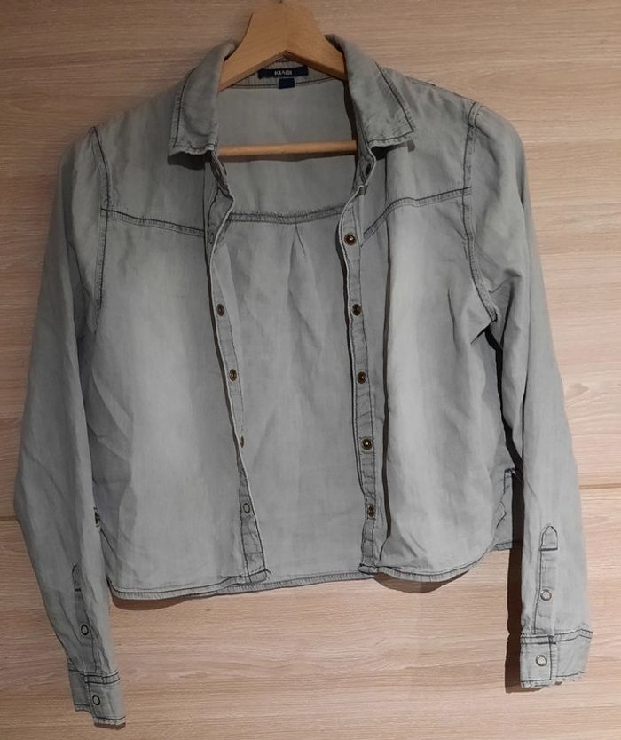Chemise courte taille 14 ans kiabi