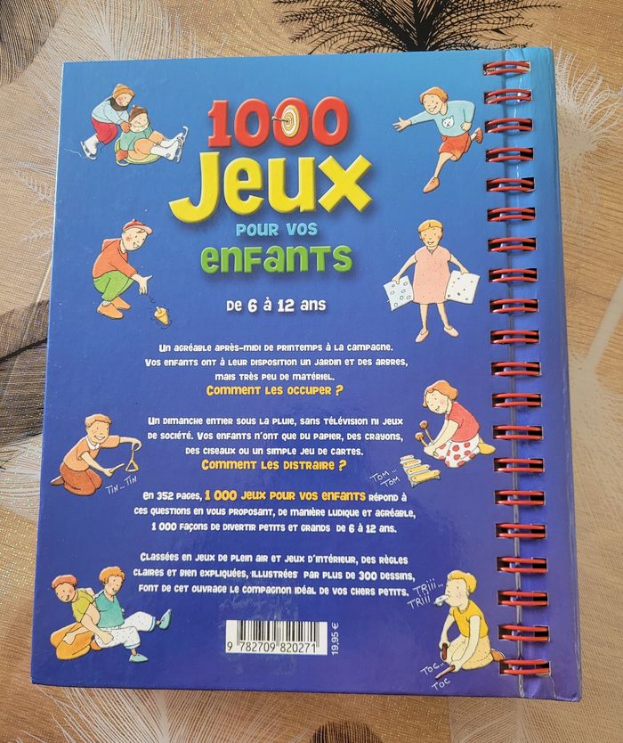 1000 Jeux Pour Vos Enfants De 6 À 12 Ans Pescatore Céline - photo numéro 7