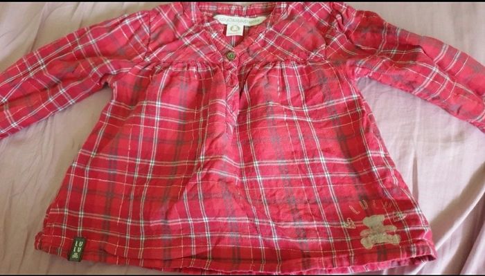 Blouse tunique lulu castagnettes 18 mois
