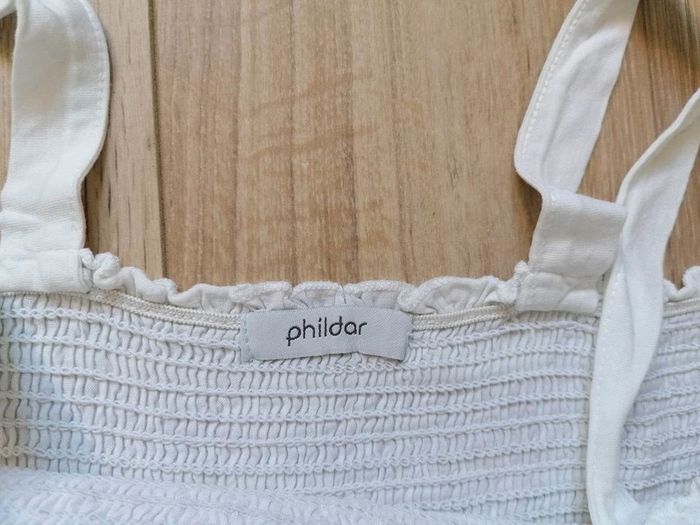 Débardeur/ Top à bretelles fluide Phildar T. M - photo numéro 3