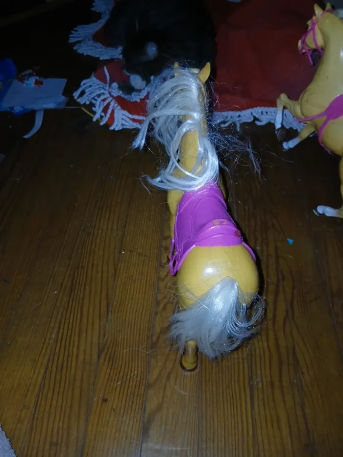 Lot cheval Barbie - photo numéro 6