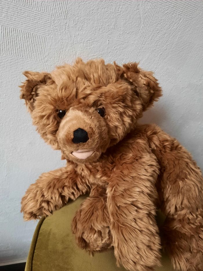 Ours en peluche caramel - photo numéro 2