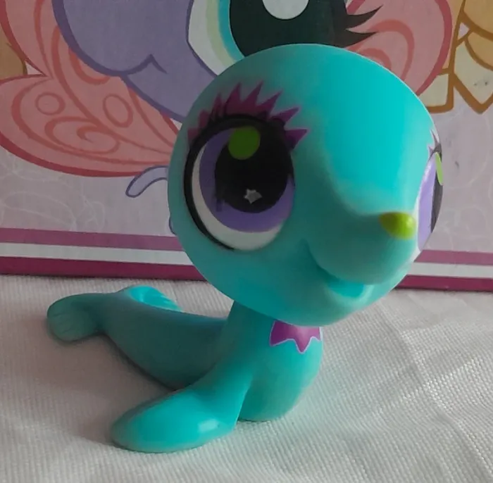 Figurine Littlest Pet Shop Otarie bleue - photo numéro 1