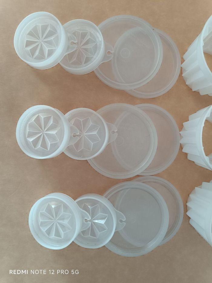 Moules individuels x6 Tupperware(démoulage facile) - photo numéro 9