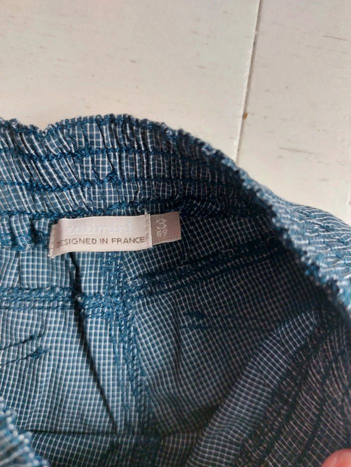 Short à carreaux Catimini Taille 3 mois - photo numéro 3