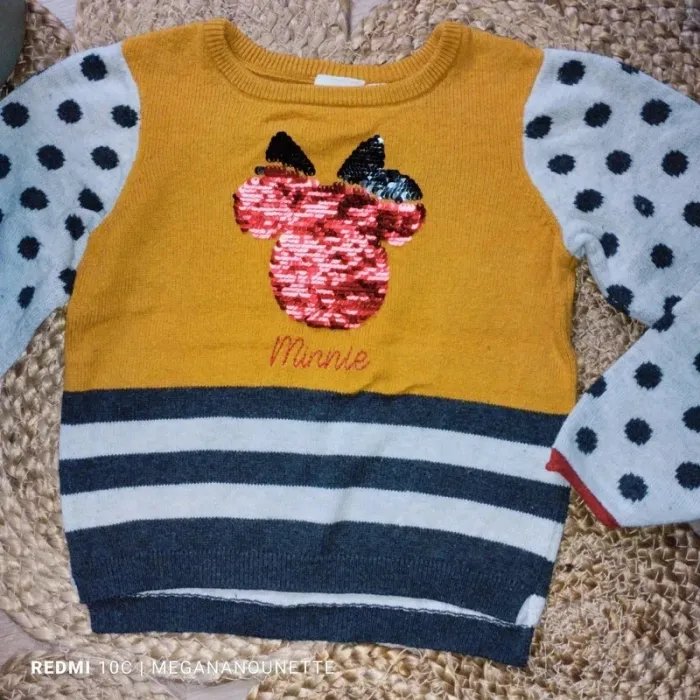 🧸 Pull Disney Orchestra – Minnie chic et tendance ! - photo numéro 3