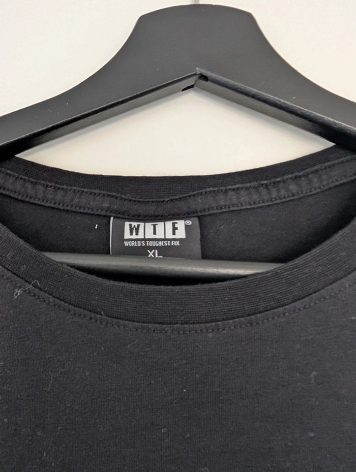 T-shirt noir WTF XL - photo numéro 3