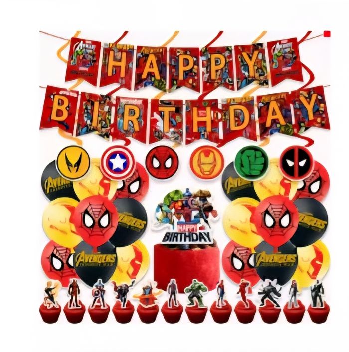 Lot décoration Marvel avengers - photo numéro 8