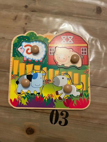 Puzzle animaux de la ferme