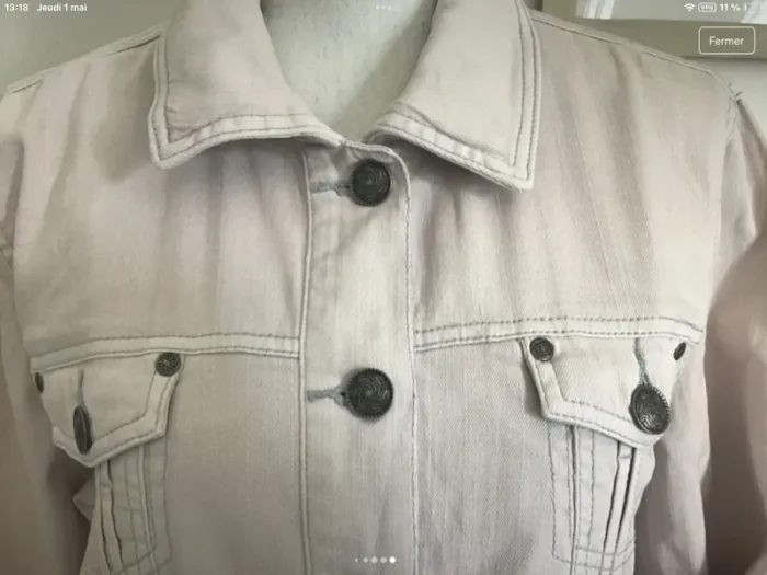 Blouson jean mode - photo numéro 5