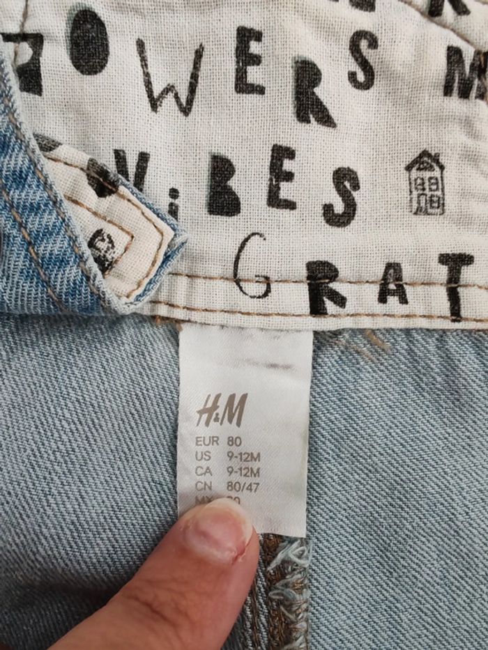 Combishort h&m 80cm - photo numéro 3