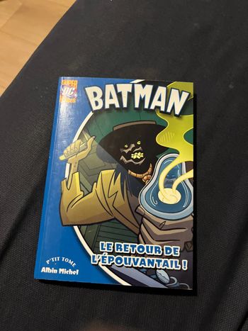 Livre pour enfant Batman le retour de l épouvantail