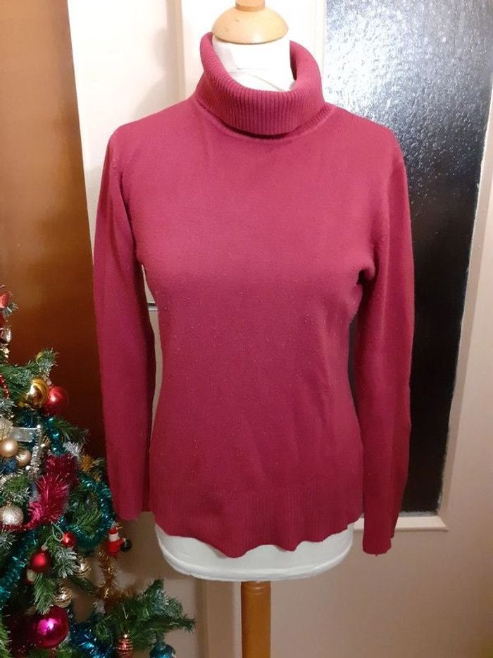 Pull col roulé taille 40/42