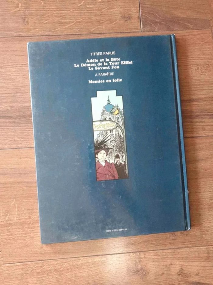 Bande dessinée Les aventures extraordinaire d'Adèle Blanc sec - photo numéro 2