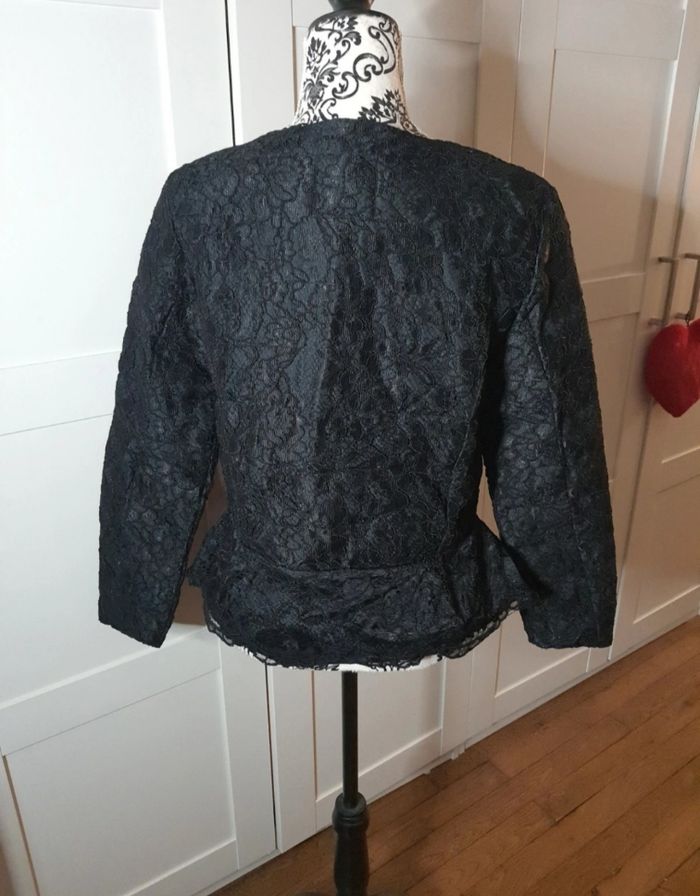 Veste dentelle matelassée - photo numéro 2