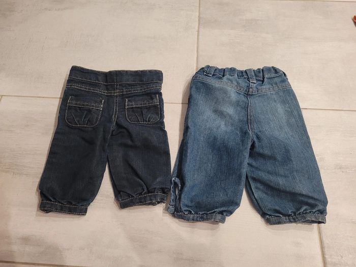 Lot jeans Tape à l'œil, taille 3 mois. - photo numéro 2