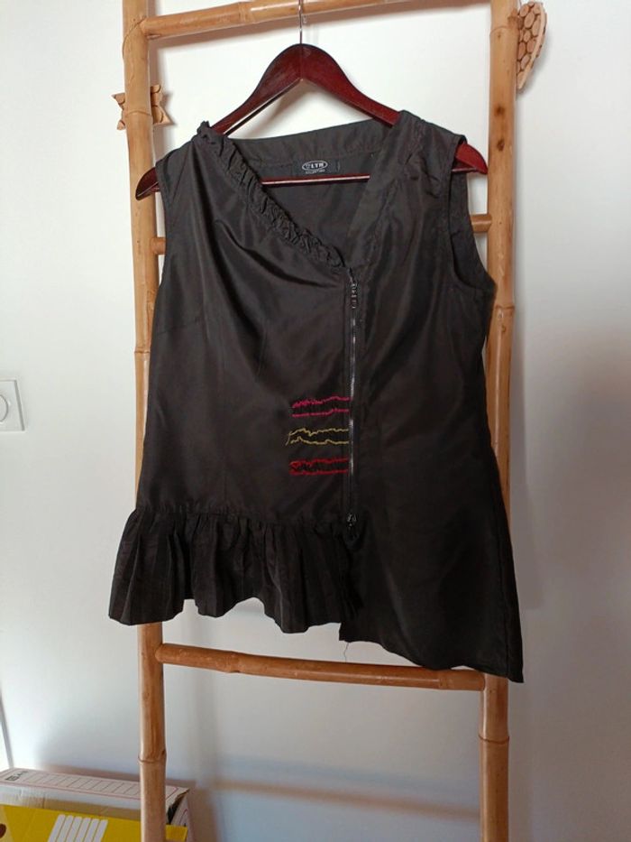 Blouse noire Tolentino
