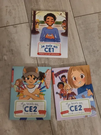 3 livres "Je suis en"