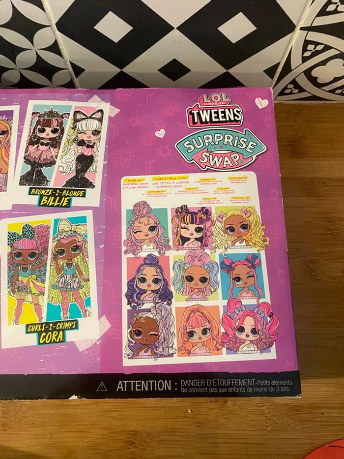 Lot poupées LOL Tweens Cora + Bailey + style my hair - photo numéro 5