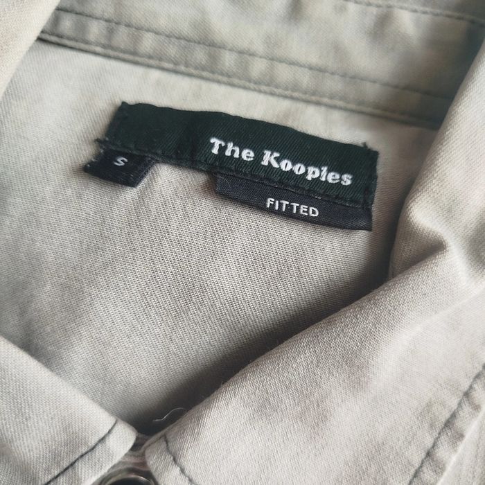 Chemise femme grise broderie | The Kooples | S Fitted - photo numéro 5
