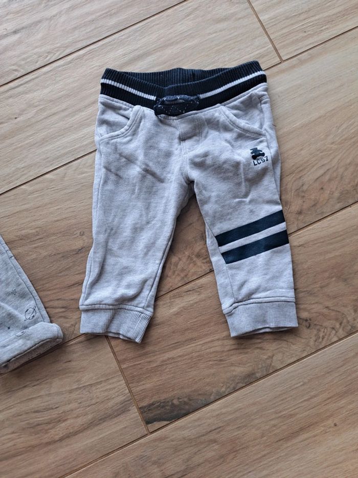 Lot 2 joggings 12 mois Lulu castagnette - photo numéro 2