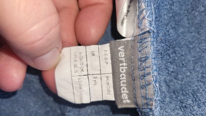 Peignoir éponge petit Dino 3 ans - photo numéro 3