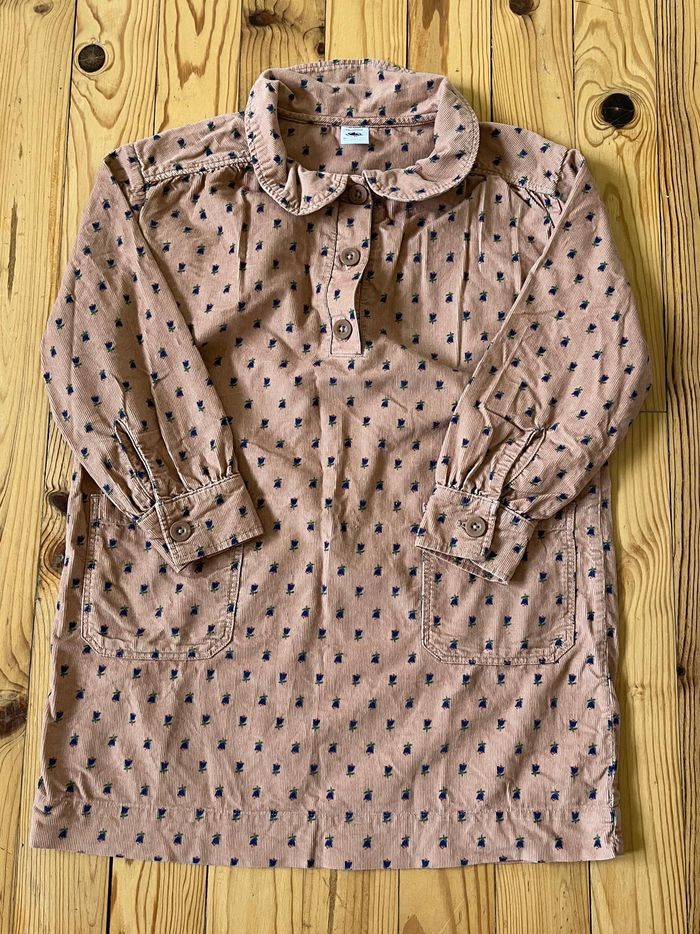 Robe camel Petit Bateau 6 ans