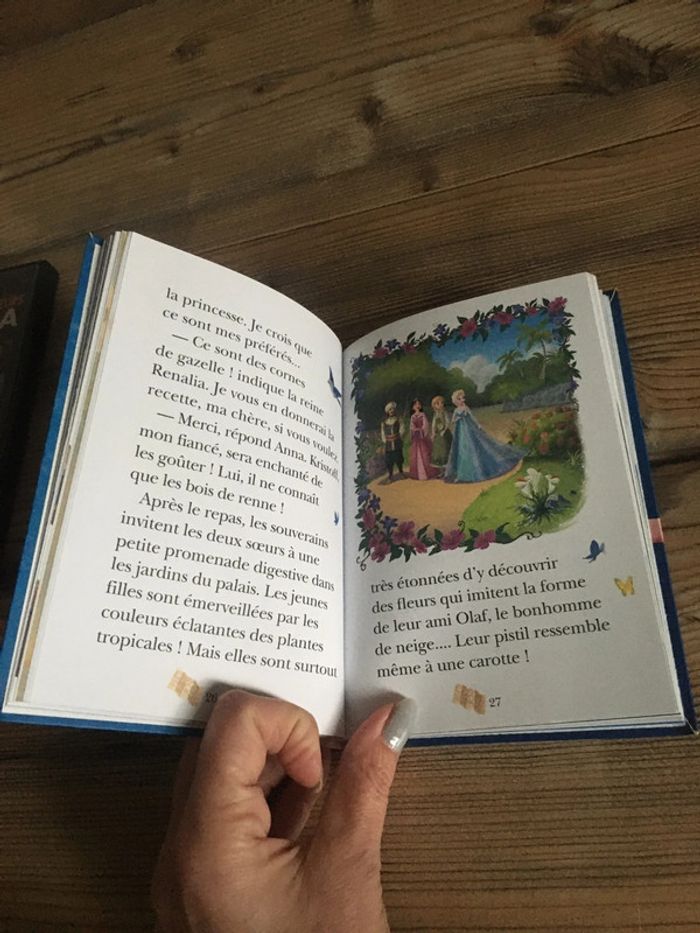 Livre la bibliothèque rose la Reine des Neiges Un voyage extraordinaire - photo numéro 5