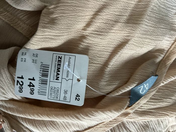 Longue robe beige femme - photo numéro 3