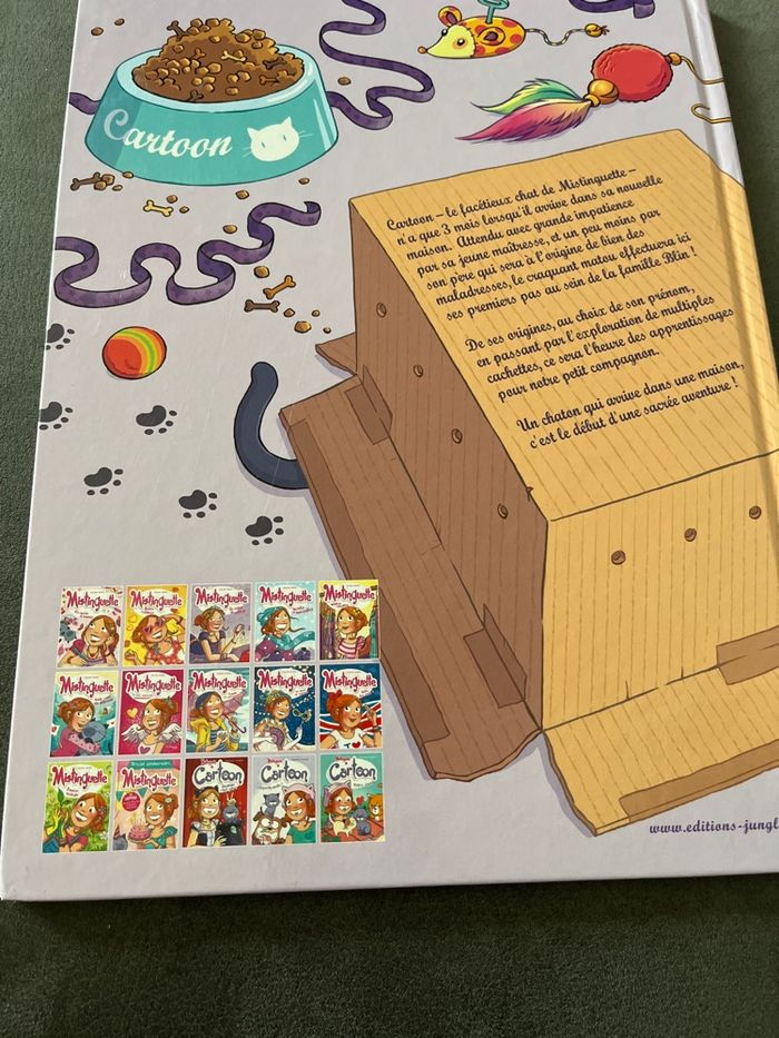 Bd mistinguette & cartoon chat arrive tome 1 - photo numéro 3