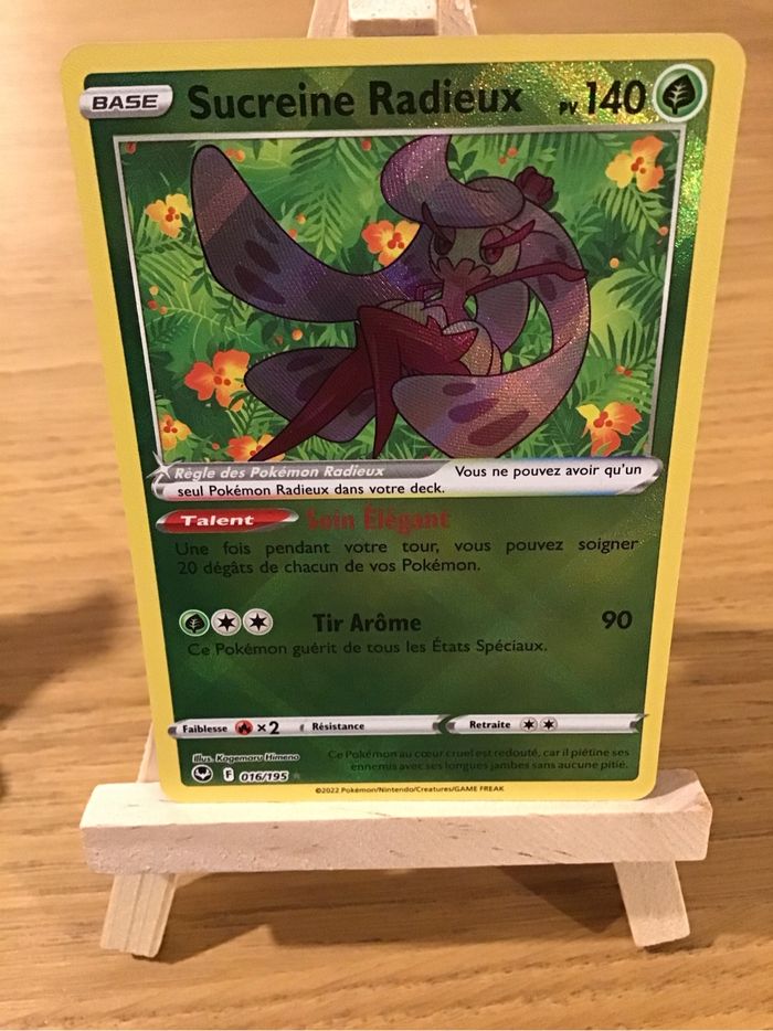 Lot alakazam radieux Sucreine radieux cartes Pokémon EB12 Tempête argentée neuf - photo numéro 4