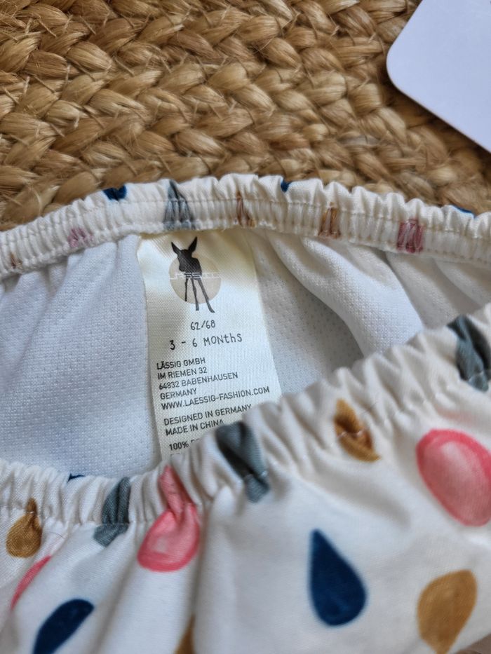 🌸Couche de bain bébé fille 3 - 6 mois 62 / 68 cms - photo numéro 5