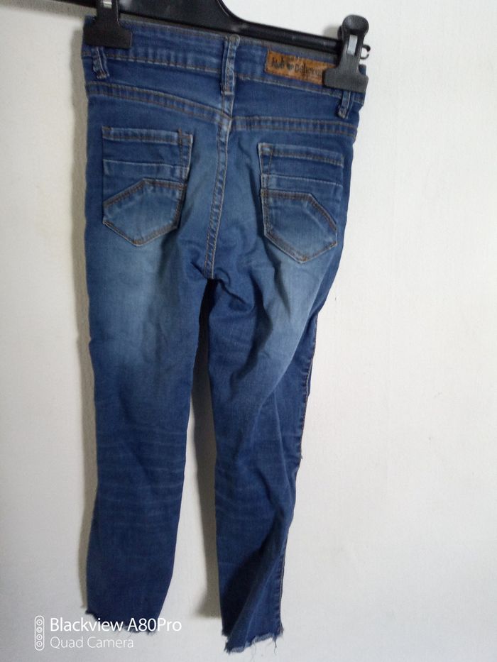 Jean déchiré enfant fille   6 ans / 7ans - photo numéro 2