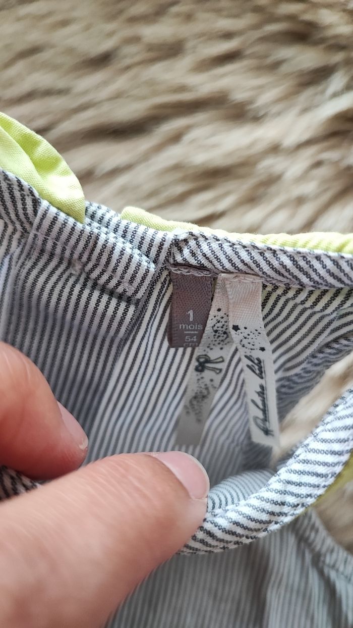 Robe été grise verte orchestra 1 mois - photo numéro 4