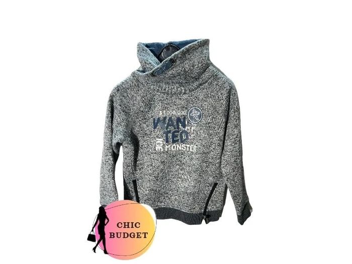 Pull Gris In Extenso - Taille 6 ans - Parfait État.