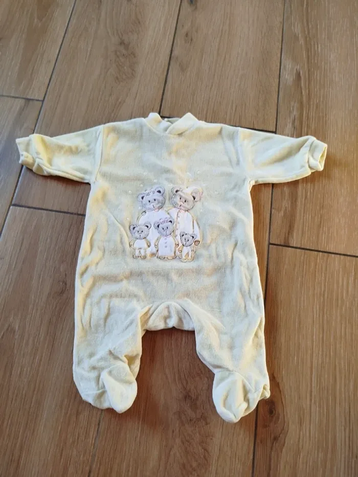 Lot de 8 pyjamas chauds bébé 3 mois fille - photo numéro 9
