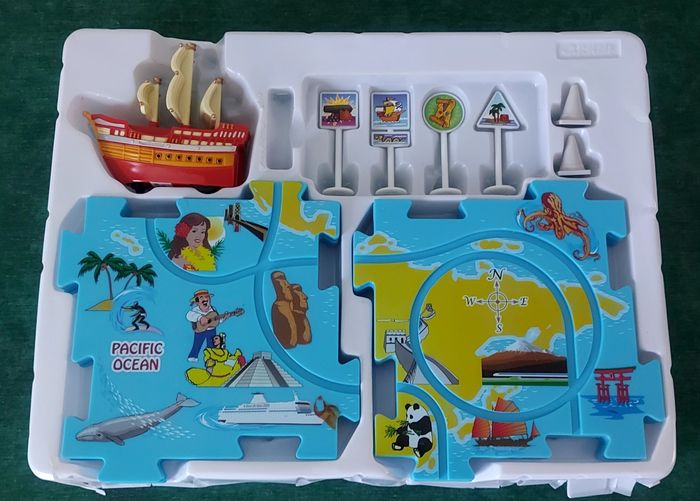 Lot de 2 puzzles animés bateau pirate et coccinelle - photo numéro 5