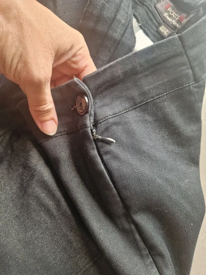 Pantalon noir léger - photo numéro 3