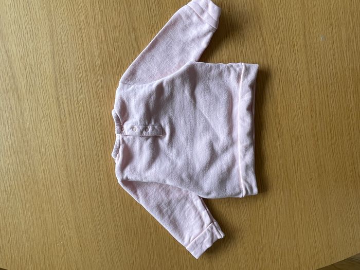 Sweat Petit bateau rose 12 mois - photo numéro 4