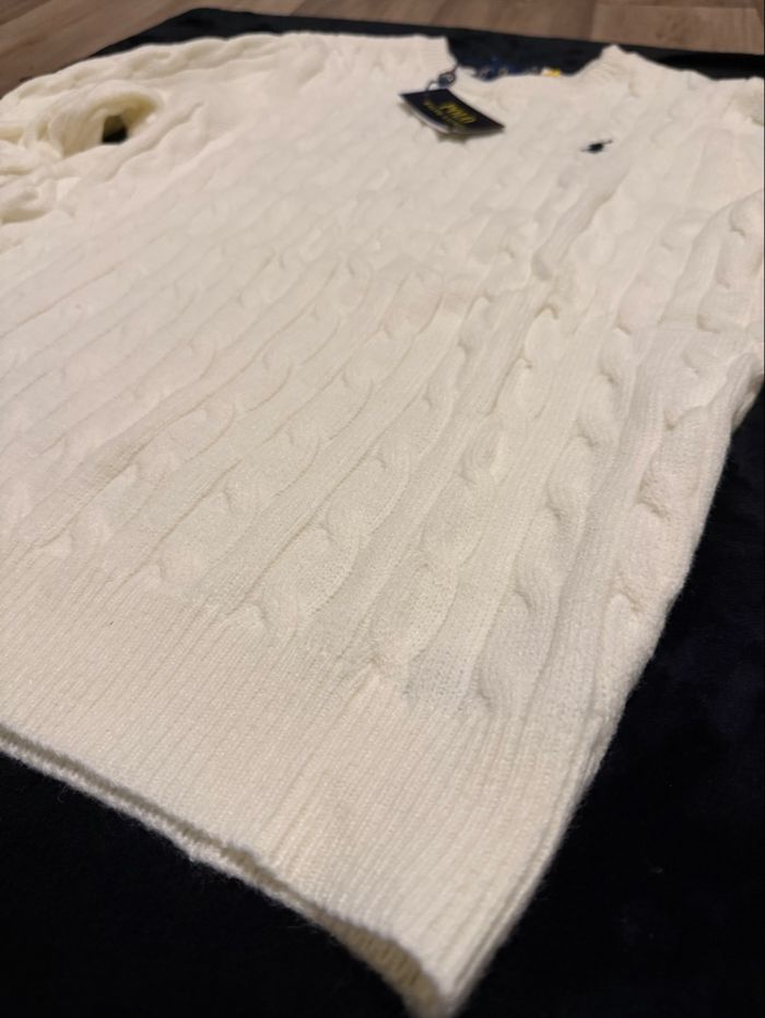 Pull Ralph Lauren torsadé - photo numéro 3