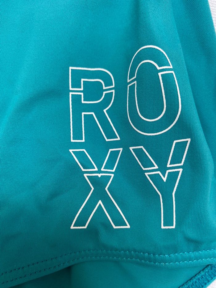 Maillot de bain une pièce natation Roxy S turquoise - photo numéro 3