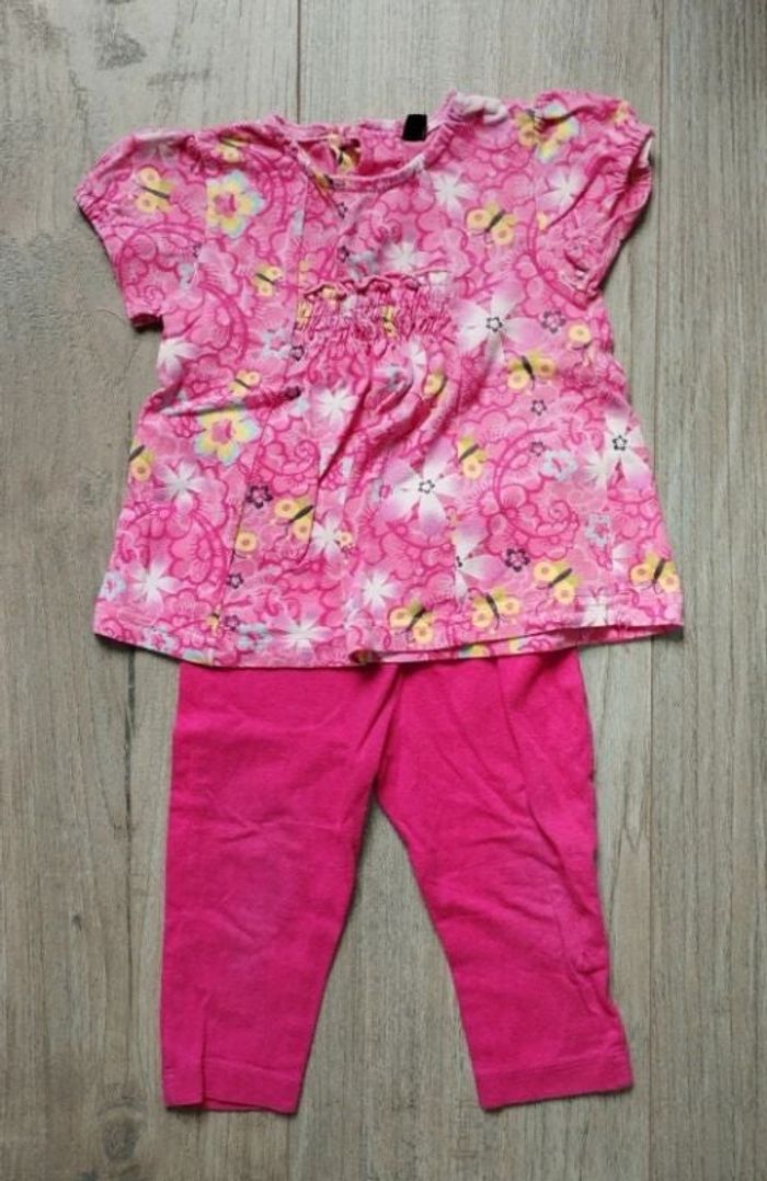 T-shirt fleuri 6 mois