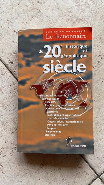 Le dictionnaire du 20e siècle historique et géopolitique