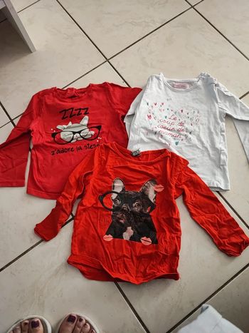 Lot t-shirts 24 mois