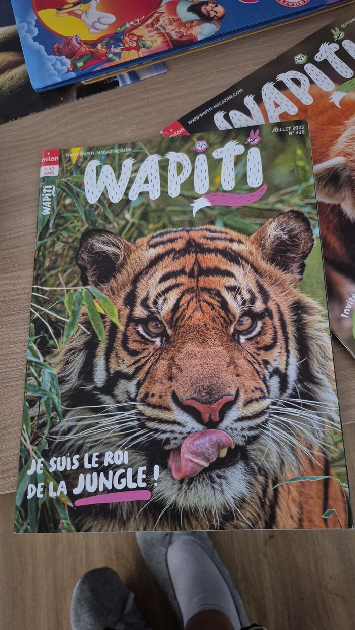 Lot 11 livres wapiti