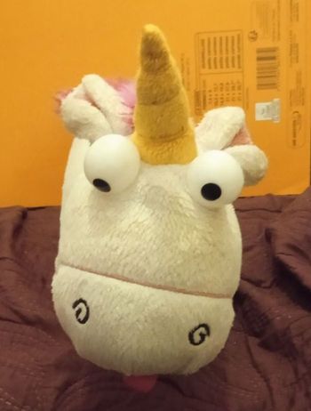 Peluche licorne des minions 25 cm