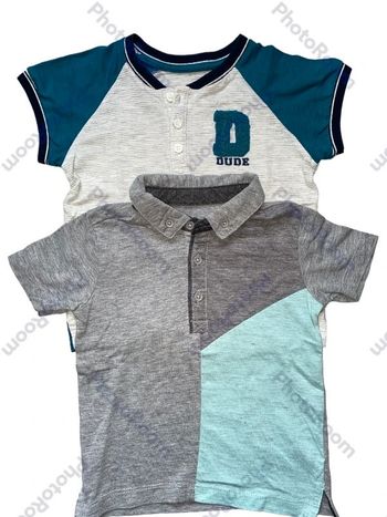 Lot polo tee-shirts 12 mois